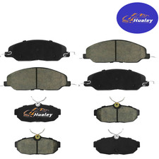 8Pcs Front Rear Performance Ceramic Brake Pads D1081 D1082 For Mustang 2005-2010