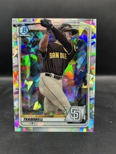 2020 Bowman #BCP-130 Taylor Trammell Chrome Prospects Atomic Refractor