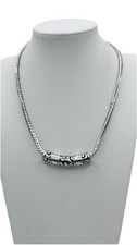 Brighton Barbados Collar Silver Retired Necklace