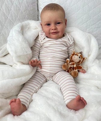 Big Reborn Toddler Dolls Boy 26'' Realistic Reborn Baby Doll Soft Body Lifelike