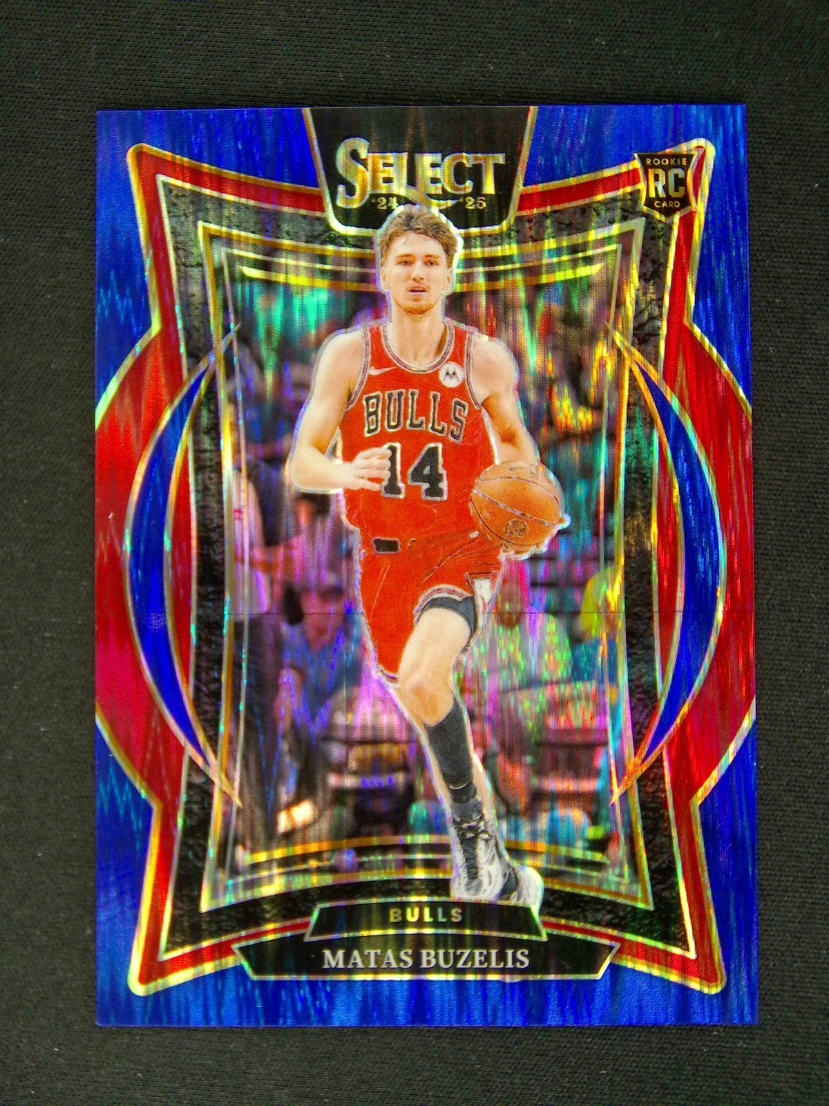 2024-25 Panini Select Matas Buzelis #70 RC Rookie Concourse Blue Flash /99