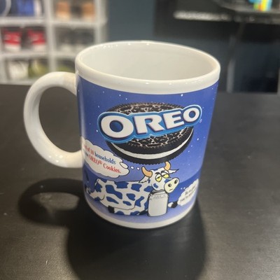 Vintage Nabisco OREO MUG Be Glad You're Not a Cow Fun Facts Coffee Tea