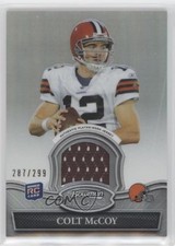 2010 Bowman Sterling Relics Refractor 287/299 Colt McCoy #BSR-CM 0s23