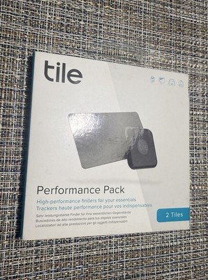 Tile Performance 2-pack 1 Pro 1 Slim Bluetooth Tracker Item Locator & Finder New
