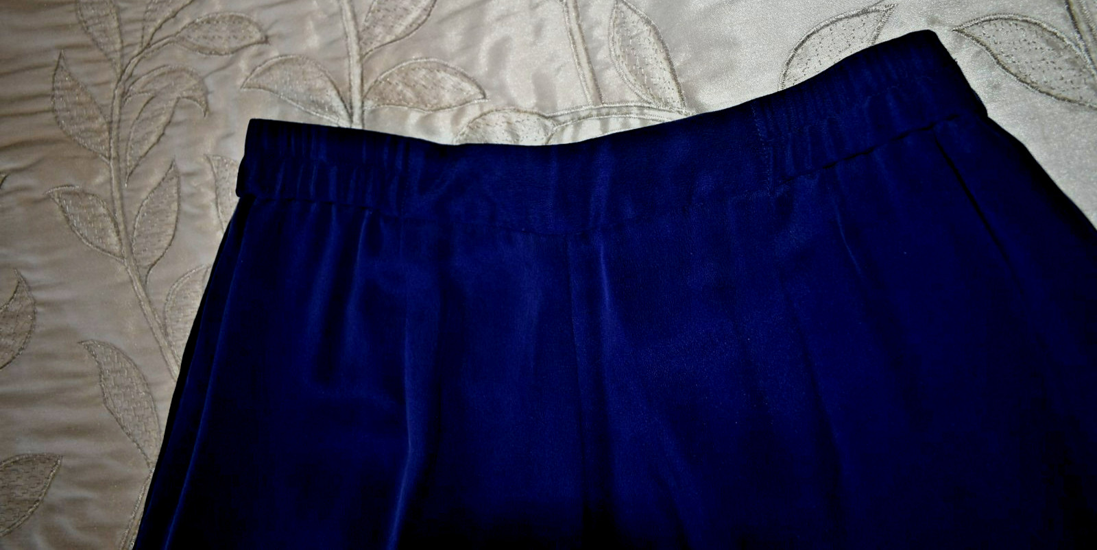 Patrick Collection Iris Purple Silk Pantsuit 10 - image 15