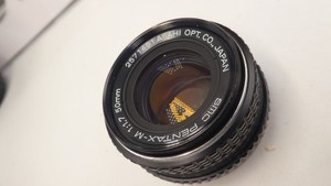 SMC Pentax-M 1:1.7 50mm ASAHI JAPAN. *VGC*. PENTAX K. *Fully Serviced* raaug