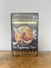 Percy Jackson: The Lightning Thief - Rick Riordan - UK 1st edition hardback 2005