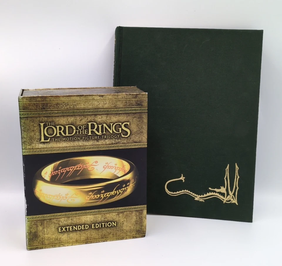 The Hobbit Illustrated by Alan Lee Hardcover + Lord of the Rings Blu-ray Trilogy - Image 2 of 4