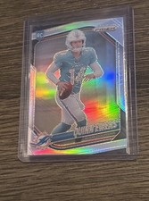 2025 Panini Prizm - Rookies Quinn Ewers #307 Silver Prizm (RC) Dolphins