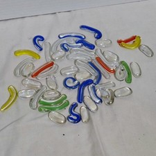 Assorted LotColorful Glass Gems Crafts Decorations Vase Filler Aquarium Accents
