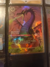 Maleficent - Monstrous Dragon (Store Championship) 5 Disney Lorcana Promo Cards