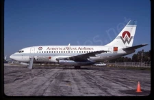 America West Boeing 737-100 N708AW Mar 94 Kodachrome Slide/Dia B12
