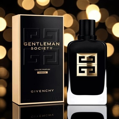 Givenchy Gentleman Society Ambree 3.3 oz Eau de Parfum New in Box Sealed