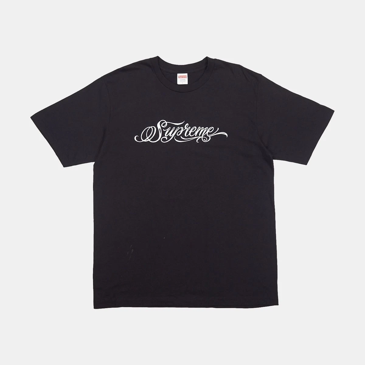 T shirt Supreme Fairy Script / Taille L / Homme / Noir / Coton