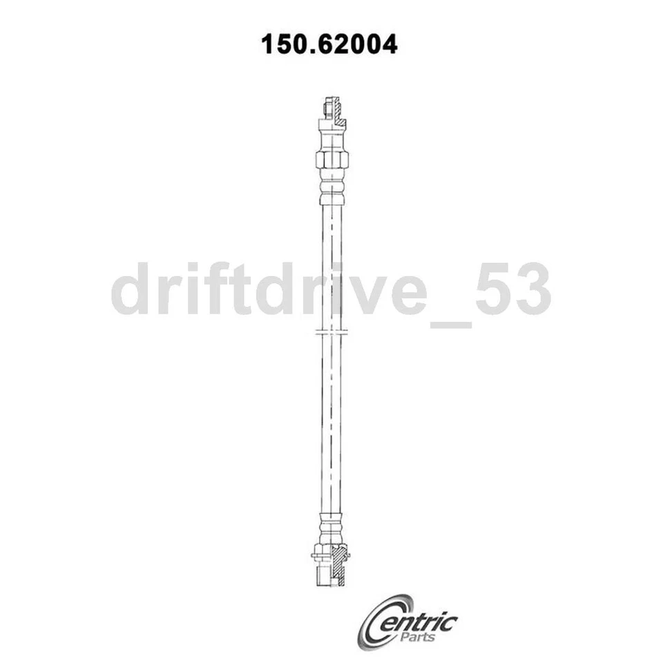 Manguera de línea de freno delantero trasero para Cadillac Calais 1965 1966 1967 1968 Foto 4 de 4