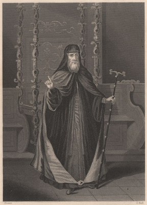 Griechischer Ökumenischer Patriarch von Konstantinopel, 18Jh. Orthodoxe Ostkirche 1840