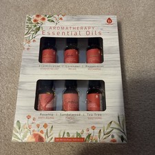 6 Pack of Aromatherapy Essential Oils
