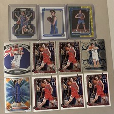 Josh Giddey Rookie Lot Prizm Donruss Optic Donruss Green Yellow  Mosaic Topps