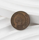 1892 Indian Head Cent Penny - AU DETAILS - 1373B