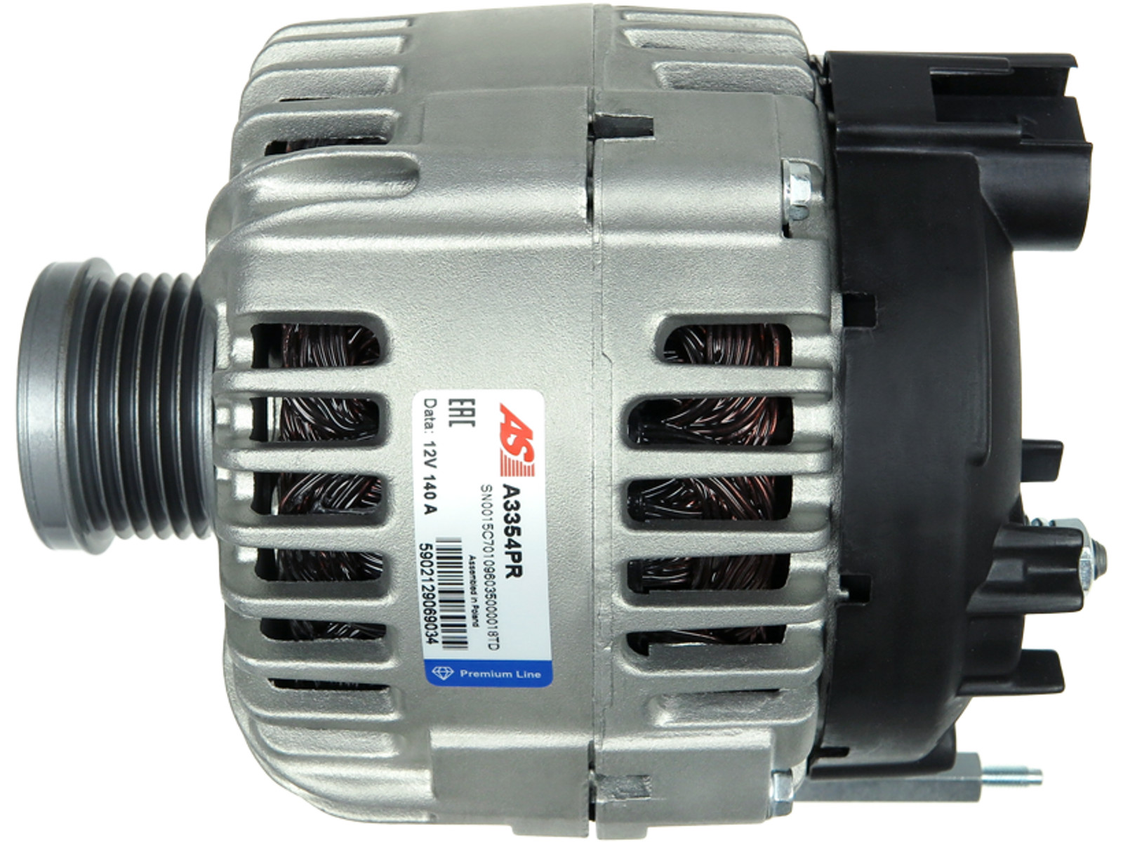 Remanufactured Alternator 12V 140A for SKODA RAPID 2012-2019 OE 03C903023A