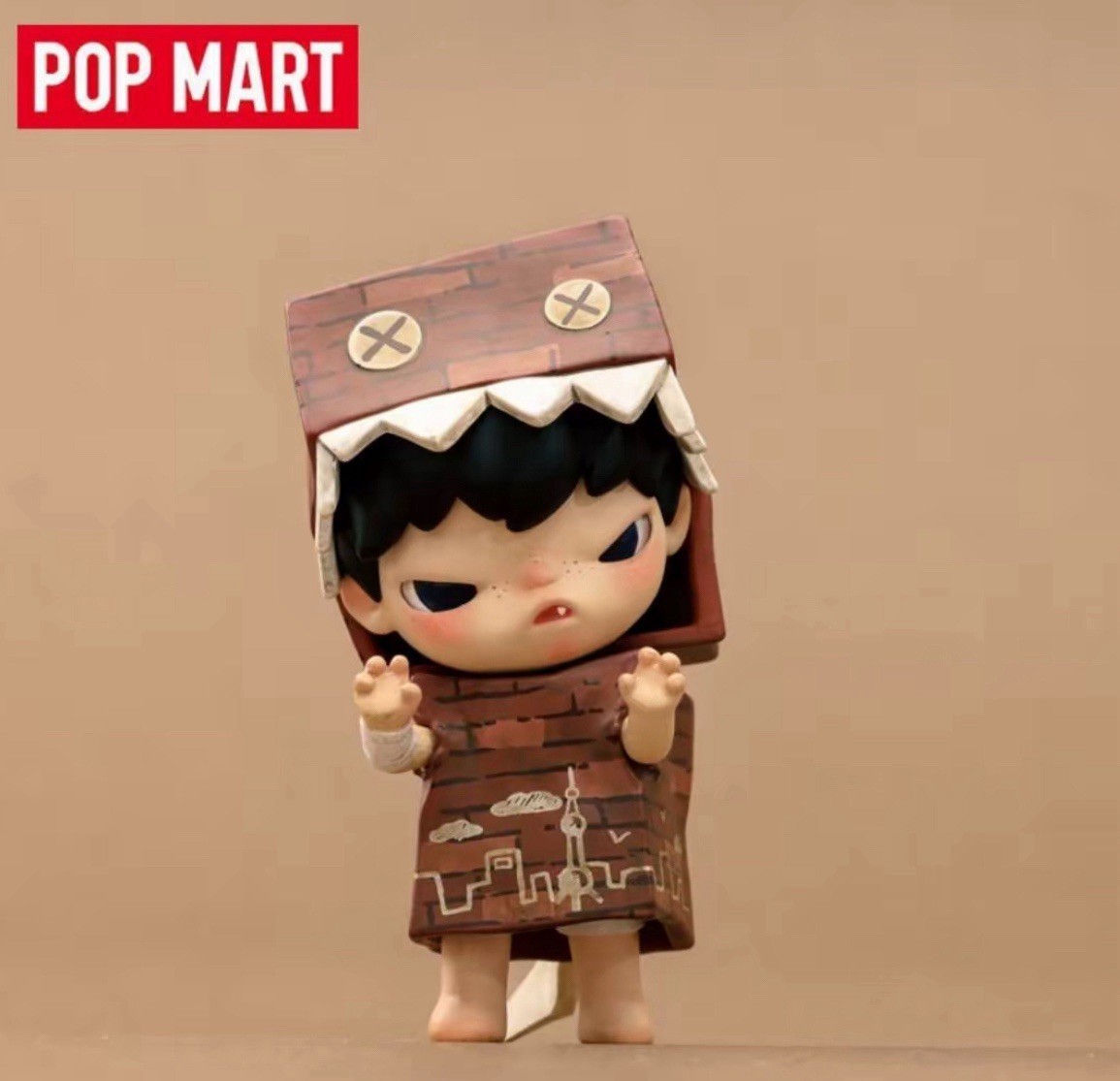 Authentic hirono Ono Shanghai Limited - Monster Hanging Card Toy
