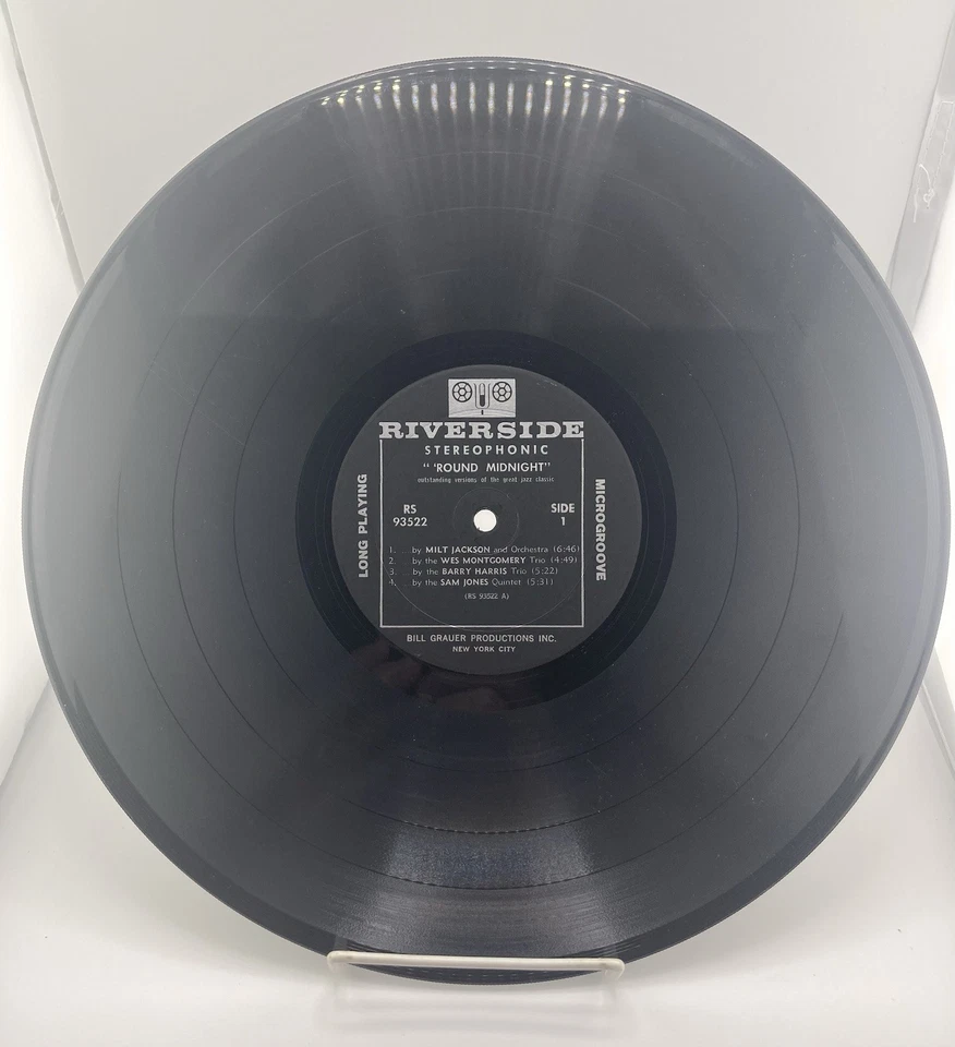 Riverside Compilation LP ‘Round Midnight-Thelonious Monk, Mulligan RS 93522 - Image 3 of 4