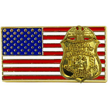 PBX-013-B Special Agent Intel Analyst FBI Pin Federal Agent Bureau of Investigat