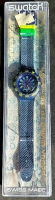 Vintage 1993 Swatch Scuba 200 ''Rowing''  NWT