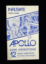 Apollo Infiltrate Atari 2600 Original Vintage...