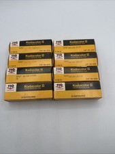 Sealed KODAK Kodacolor II Color Negative Film C 110-12 Print Exp 75 -80 Lot Of 8