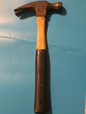 #ad Vtg Sears Craftsman Model 3821 16 Oz Claw Hammer Fiberglass Rubber Handle USA $19.99