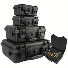 Waterproof Hard Carry Case Tool Box Storage Shockproof Safety Organizer Toolbox
