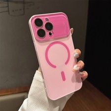 Camera Lens Protection Mag Safe Case Cover For iPhone 17 16 15 14 13 12 Pro Max
