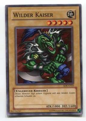 Yu-Gi-Oh! Wilder Kaiser Common SDK-G25