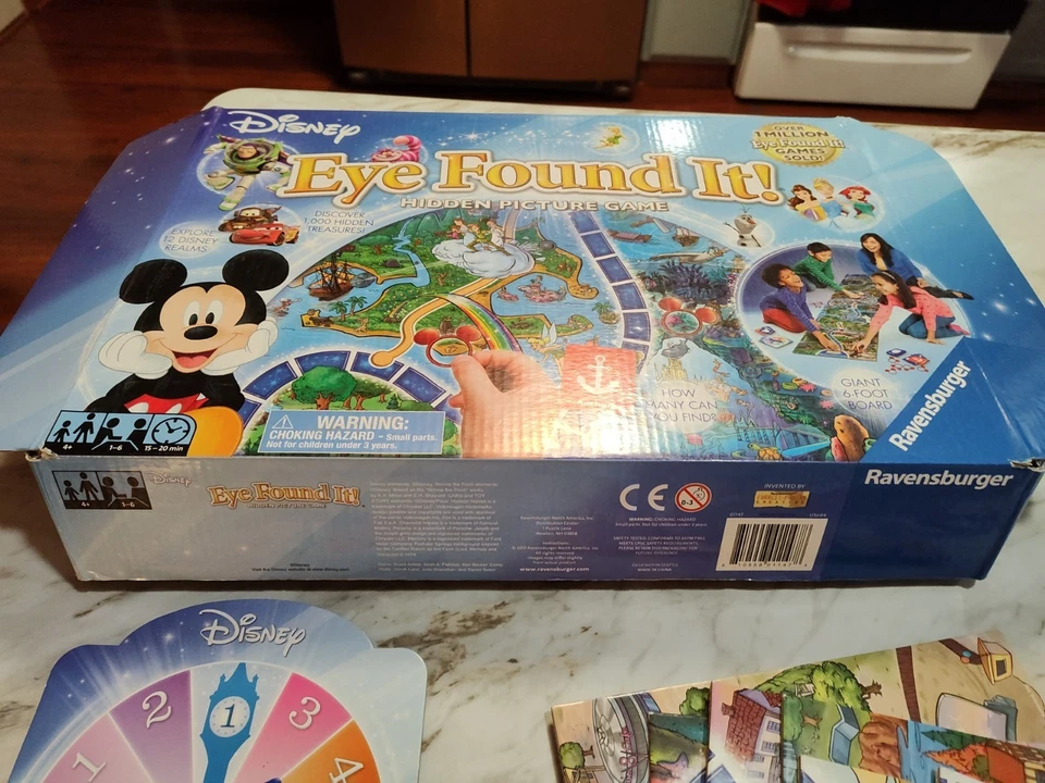 Disney Eye Found It Hidden Picture Game Giant 6ft Board 2015 - Image 2 of 4