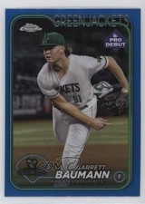 2024 Topps Pro Debut Chrome Blue Refractor /150 Garrett Baumann #PDC-4 0us8