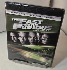 The Fast and the Furious 2001 4K Blu-ray NEW Sealed -Free Shipping