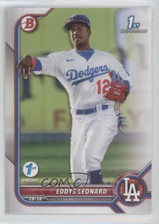 2022 Bowman 1st Edition Eddys Leonard #BPPF-57 00jz
