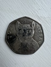Beatrice Potter Tom Kitten 50p Coin 2017 Circulated Fifty Pence Free Postage