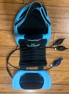 Posture Pump Dual Disc Hydrator Lumbar Back Support Spine Decompression