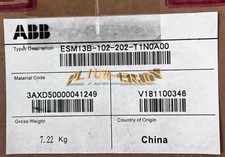 1PCS NEW ABB SERVO MOTOR ESM13B-102-202-T1N0A00