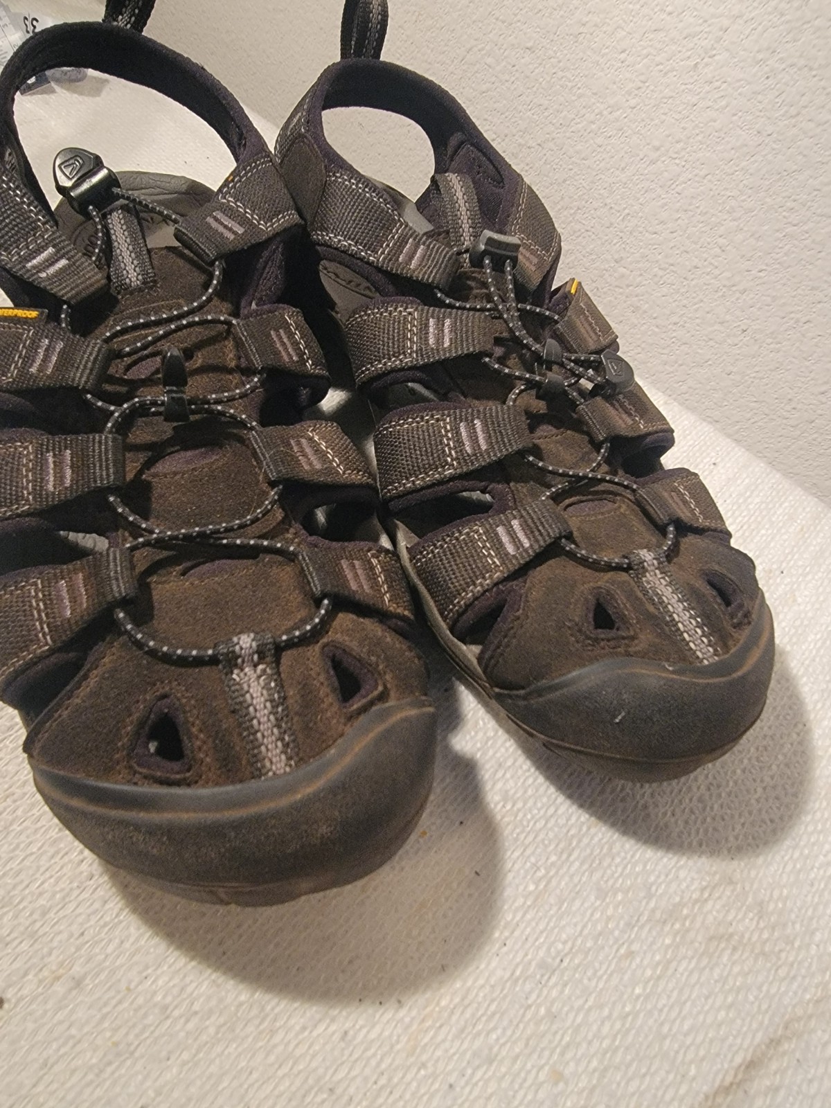 Sandali KEEN Newport punta chiusa uomo 12 impermeabili neri escursionismo outdoor