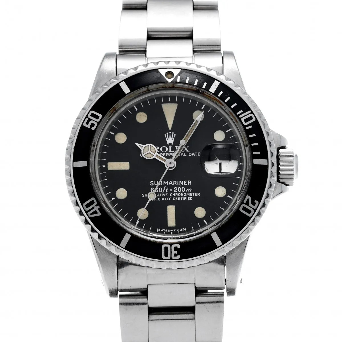 Rolex Submariner 1680 Stainless Steel Black