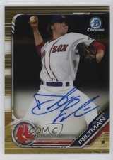 2019 Bowman Chrome Prospects Gold Refractor 30/50 Durbin Feltman Auto 1h78