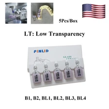 C14 Dental Glass Ceramic Blocks LT Lithium Disilicate CAD/CAM CEREC 5Pcs/Box