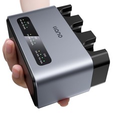 llano EN-EL15C Battery 30W 3-Slot Fast Charger for Nikon Z8, ZR, Z7II, Z5II, ZF,