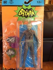 NEW MCFARLANE BATMAN CLASSIC TV SERIES THE RIDDLER BLACK&WHITE 6  ACTION FIGURE