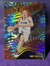 2022 Panini Revolution WNBA Emily Engstler Rookie Revolution GALACTIC Case Hit 