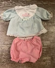 Vintage Cabbage Patch Kids Outfit “Little Precious” 2 Piece Set CPK
