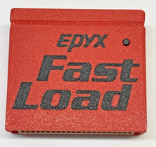 Commodore 64 Epyx Fast Load Clone Cart in Red 3D printed case free ship 